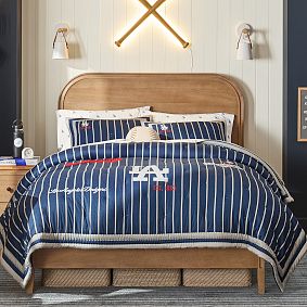 <em>MLB</em>™<em>Los Angeles Dodgers</em>™ Stripe Organic Sheet Set