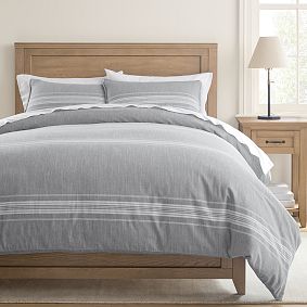 Windward Stripe Reversible Duvet Cover