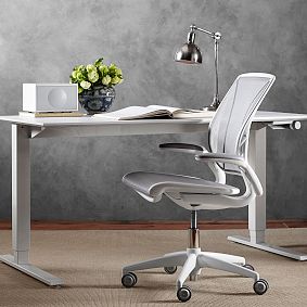 Humanscale® Diffrient World Mesh Swivel Desk Chair 