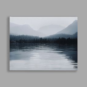 Minted<sup>&reg;</sup> Glassy Waters Canvas Art By Alicia Abla