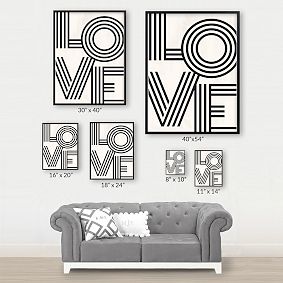 Minted® Retro Love Framed Art by Iveta Angelova