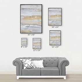 Minted® Malibu Gold No.1 Framed Art by Julia Contacessi