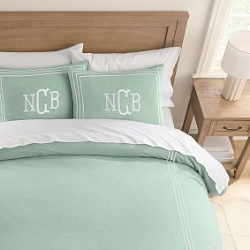Brynn Chambray Duvet Cover