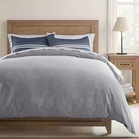 Windward Stripe Reversible Duvet Cover