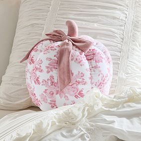 LoveShackFancy Damask Pumpkin Pillow