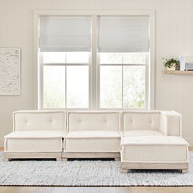 Cushy Lounge L-Shaped Sectional Set (96")