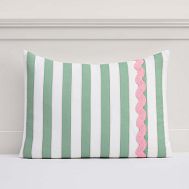 Lara Ricrac Stripe Standard Sham