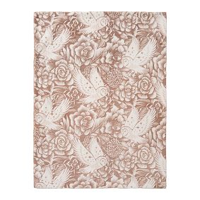 Harry Potter<sup>&trade;</sup> Hedwig<sup>&trade;</sup> Flora Faux Fur Throw