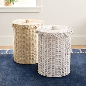 Palmer Scallop Lidded Hamper