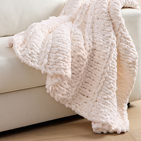 Cozy Chunky Knit Throw
