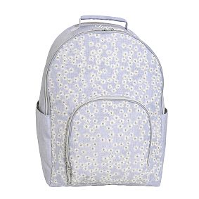 Gear-Up Chambray Eyelet Embroidered Backpack, Large