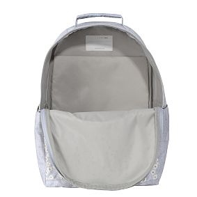 Gear-Up Chambray Eyelet Embroidered Backpack, Large