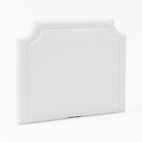Open Box: Smart Auburn Tufted No Nails Dorm Headboard, Twin - Everyday Velvet White
