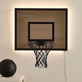 Backlit Basketball Hoop (30"x24")