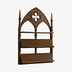 Harry Potter™ Dark Walnut Great Hall Book Display  36" X 24"