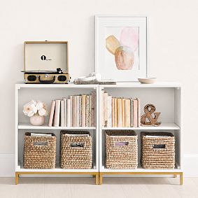 Blaire 2-Shelf Low Bookcase, Set of 2 (50")