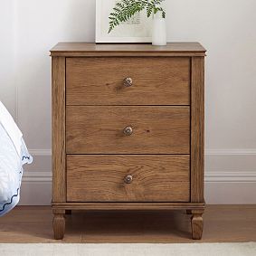 Charlotte 3-Drawer Nightstand (20.75")