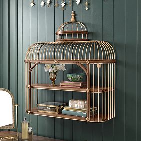 Hill House Home Bird Cage Bookcase (28"x 25.5")