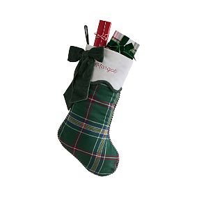 Hill House Home Festive Plaid Stocking