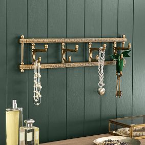 Leighton Metal Hook Rack (18")