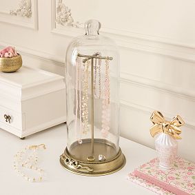 LoveShackFancy Gold Jewelry Display Cloche