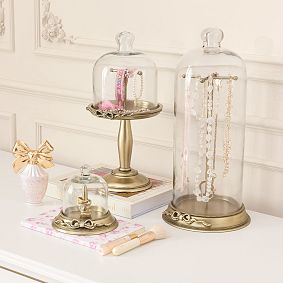 LoveShackFancy Gold Jewelry Display Cloche