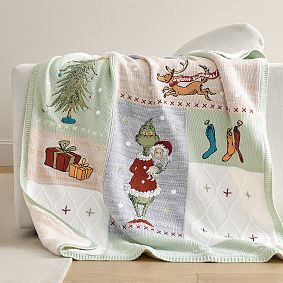 Dr. Seuss's The Grinch<sup>&trade;</sup> Heritage Heirloom Throw