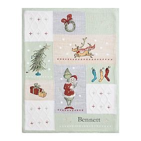 Dr. Seuss's The Grinch<sup>&trade;</sup> Heritage Heirloom Throw