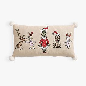 Dr. Seuss's The Grinch<sup>&trade;</sup> Heritage Lumbar Pillow