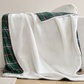 Hill House Home Festive Plaid Throw