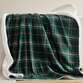 Hill House Home Festive Plaid Throw