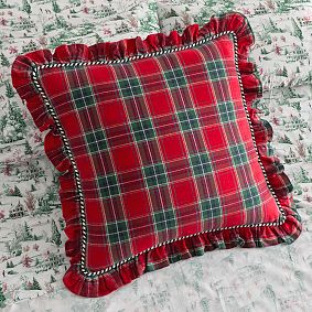Hill House Home Holiday Plaid Euro Sham