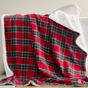Hill House Home Holiday Plaid Throw