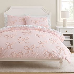 Dancing Bows Duvet Cover