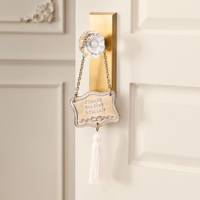 LoveShackFancy Do Not Disturb Sign (4"x3")