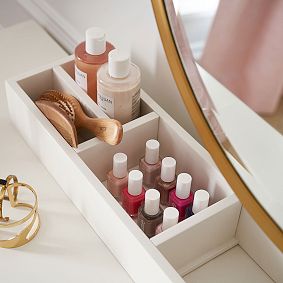Blaire Smart Storage Vanity Desk (57"x18")