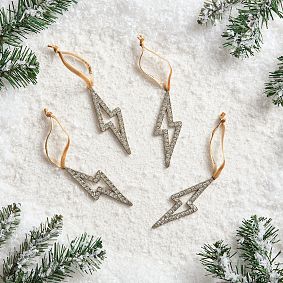 Harry Potter<sup>&trade;</sup> Lightning Bolt Ornaments - Set of 4