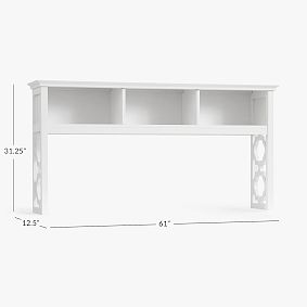 Evie Storage Desk Hutch (61")