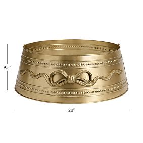 LoveShackFancy Bow Collar Tree Skirt