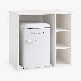 Open Box: Dorm Mini Fridge Cubby (38") - Simply White