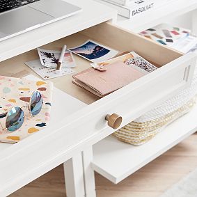 Beadboard Leaning Wall Desk (29.5")