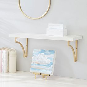 Scalloped Wall Shelves (24"-36")