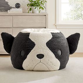 Large Frenchie Bean Bag Chair Slipcover Only