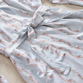LoveShackFancy Sun Terrace Silky Robe