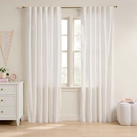Eyelet Trellis Light-Filtering Curtain