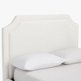 Auburn Upholstered Piped Classic Skirted Bed
