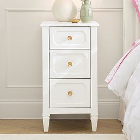 Auburn 3-Drawer Storage Nightstand (15.75")