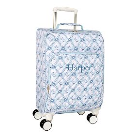 Hill House Home Floral Trellis Soft Sided Carry-On Luggage
