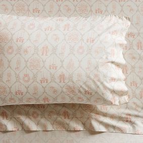 LoveShackFancy Jolly Lattice Organic Sheet Set