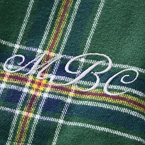 Hill House Home Festive Tartan Flannel Short Pajama Set